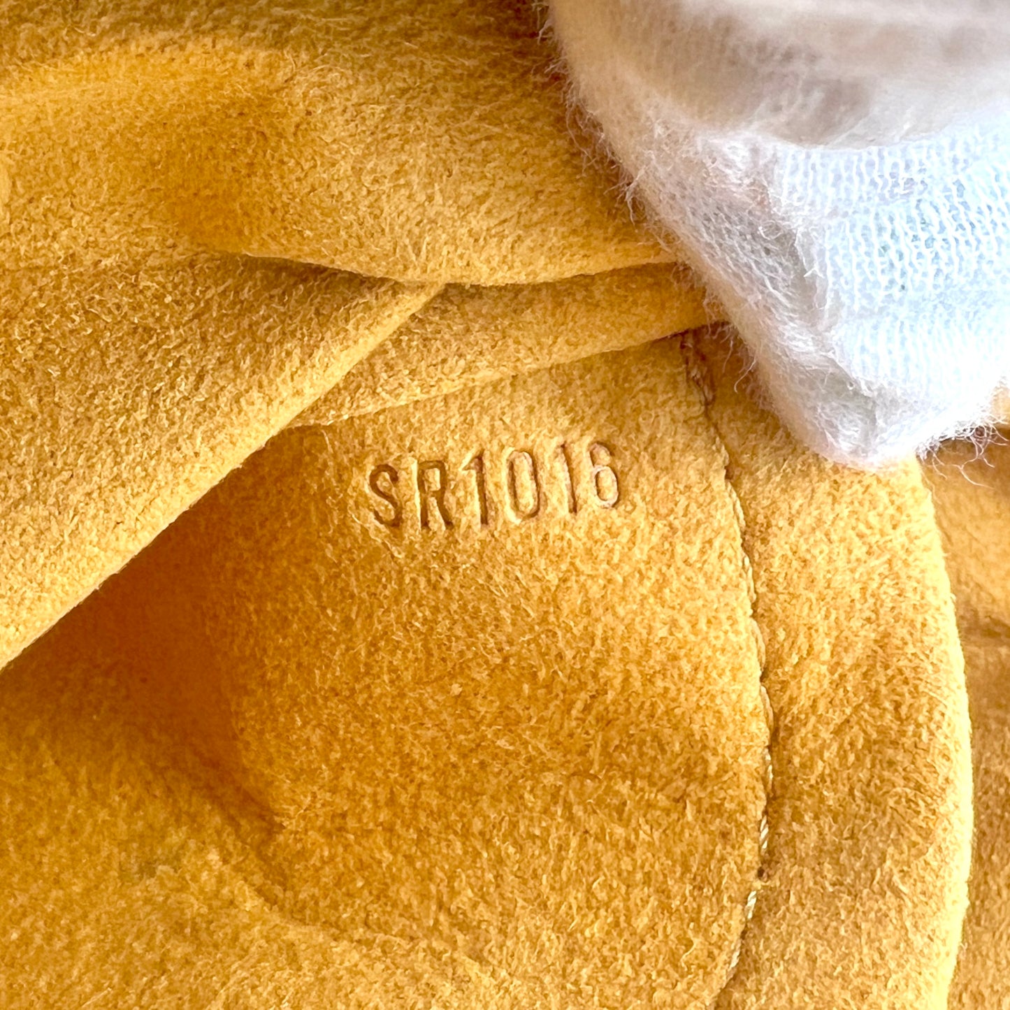 RARE☆☆☆AUTH Pre-owned LOUIS VUITTON Monogram Denim Mini-Pretty Raye Blue M95333