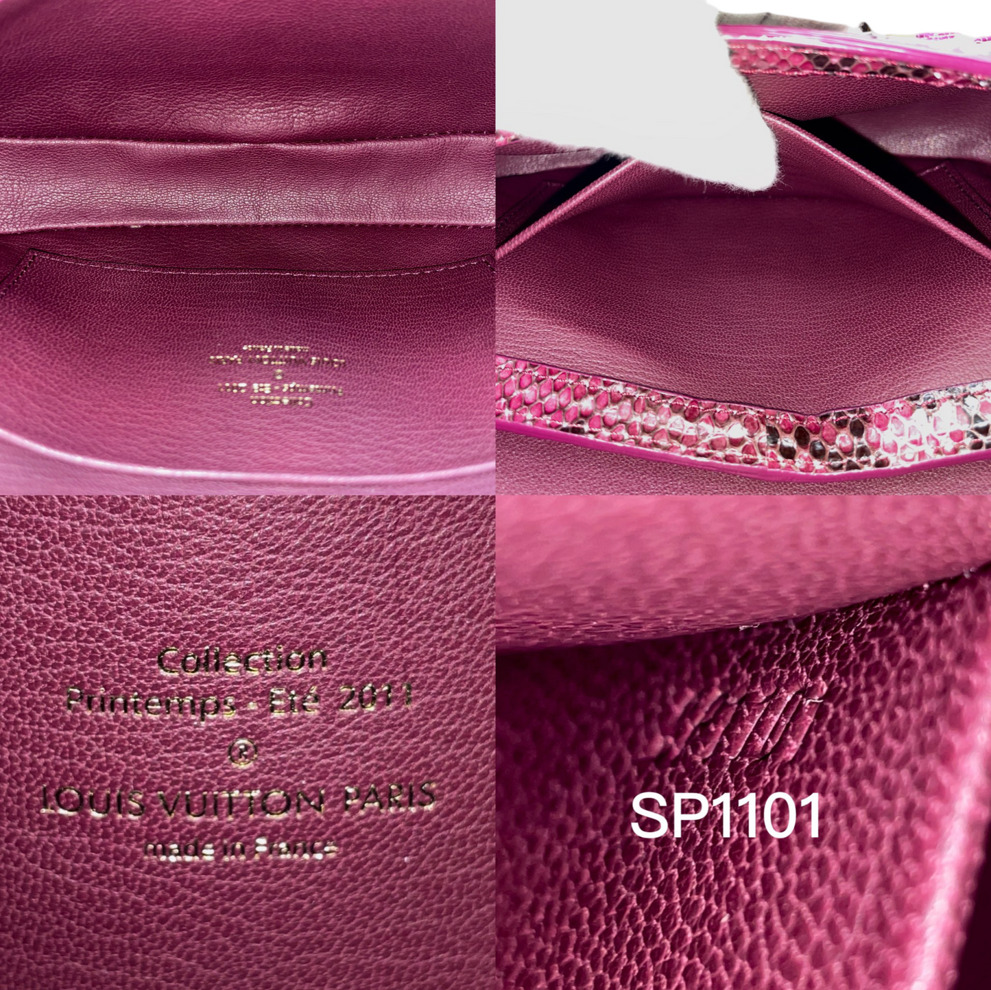 RARE☆☆☆☆☆☆LOUIS VUITTON 2011SS Monogram Empire Le Vent Violet N91107 Chain Shoulder Bag
