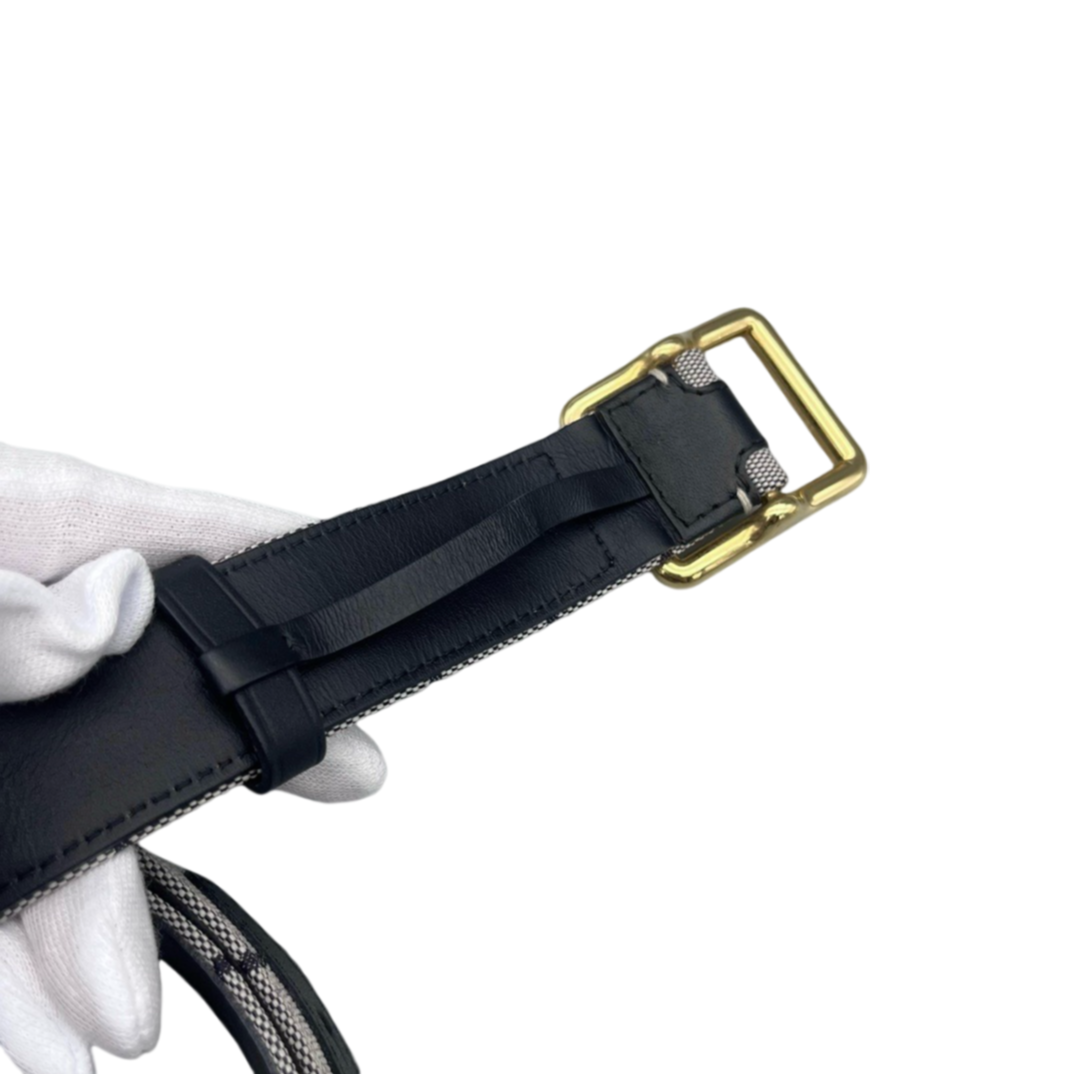 LOUIS VUITTON Monogram Mini Lin Belt