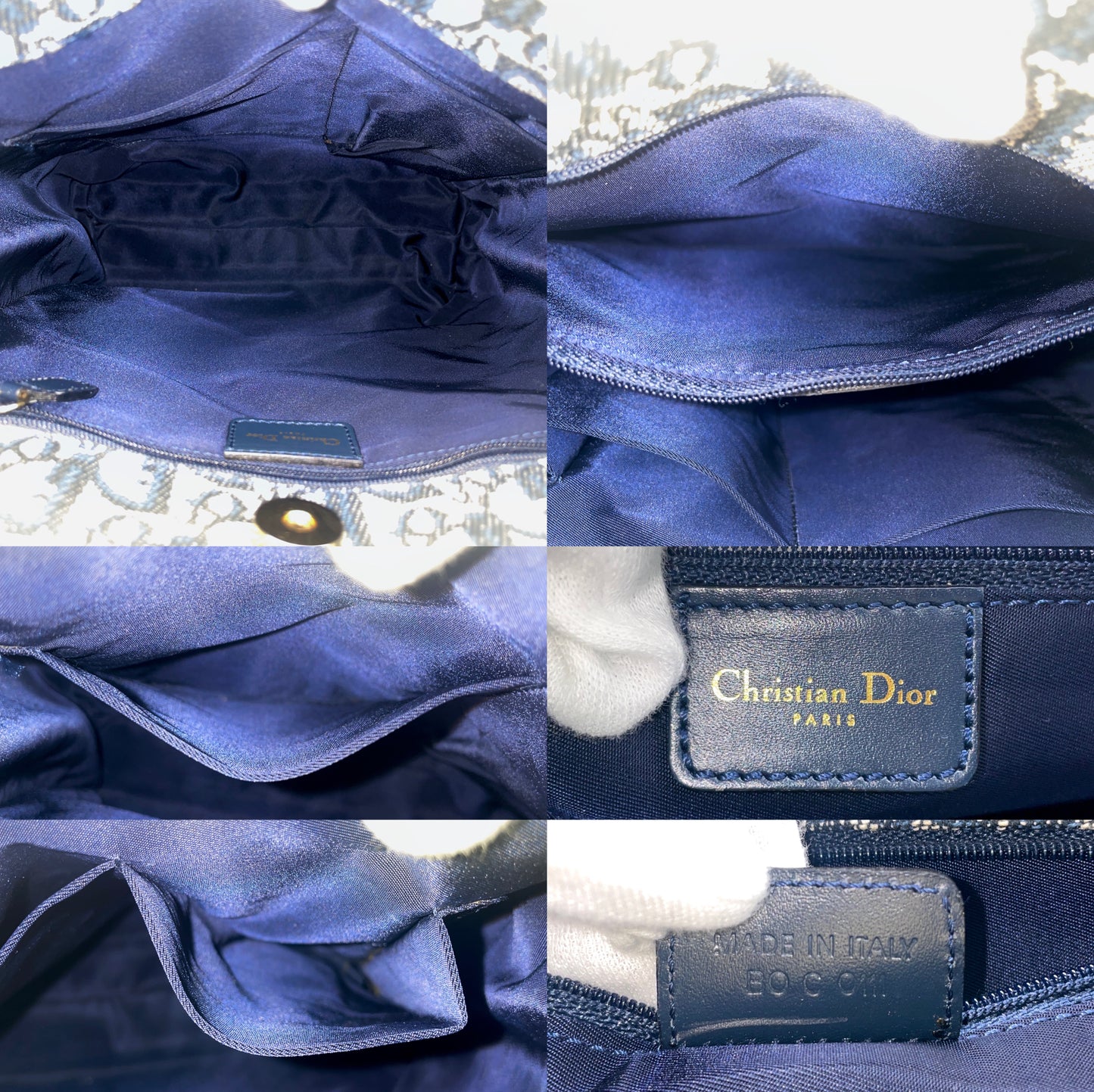 CHRISTIAN DIOR Trotter Tote Bag Hand Bag