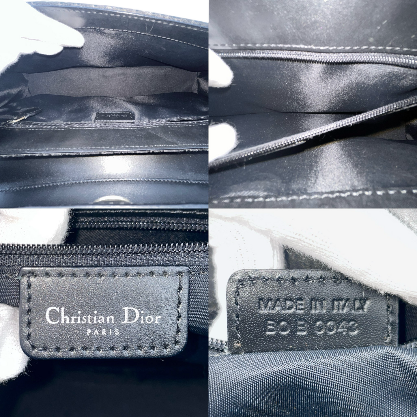 RARE☆☆☆CHRISTIAN DIOR Columbus Trotter Street Chic Double Shoulder Flap Bag