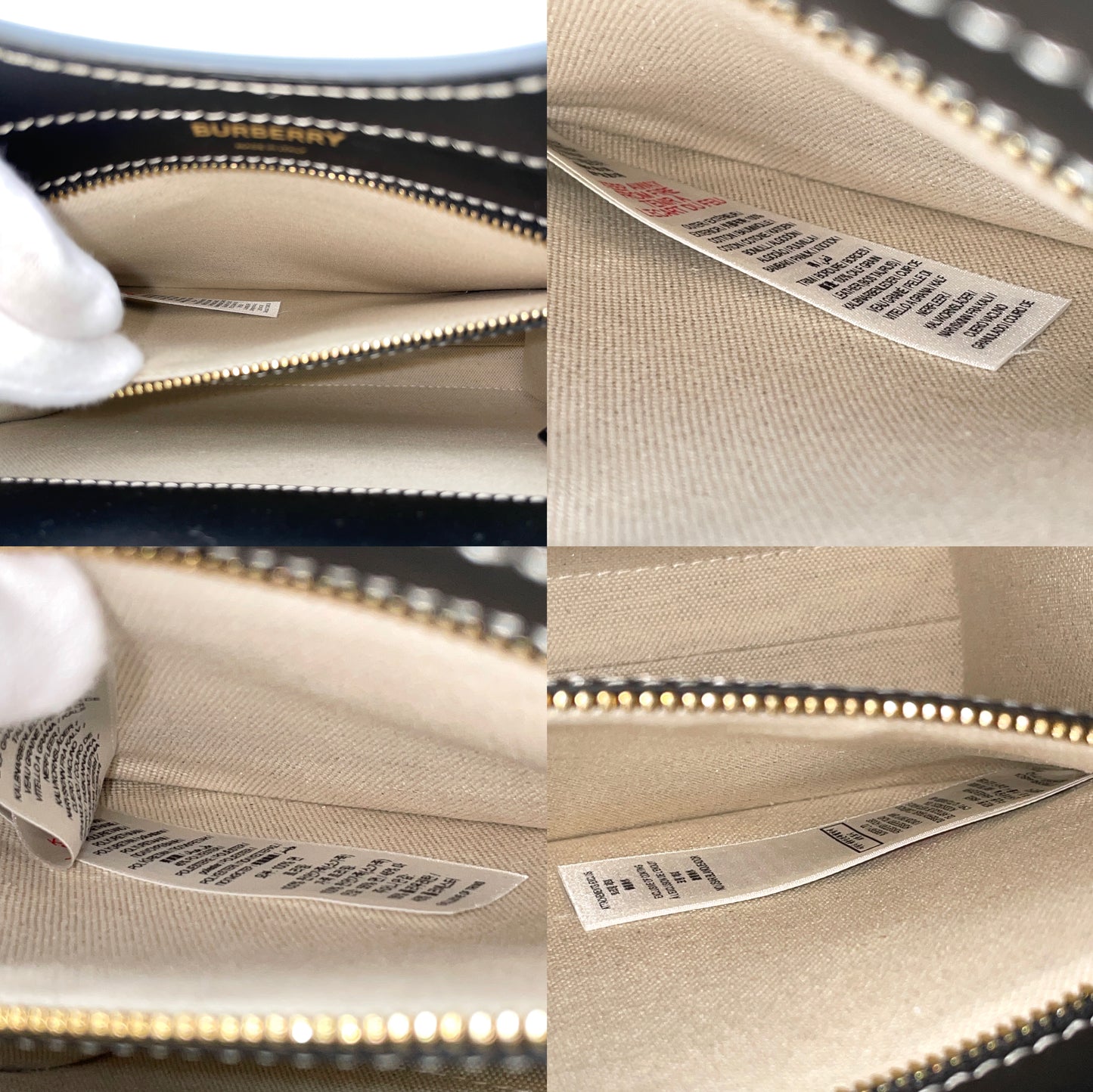 BURBERRY Mini Pocket 2-Way Handbag 【Unused, Reference Price 215,600】