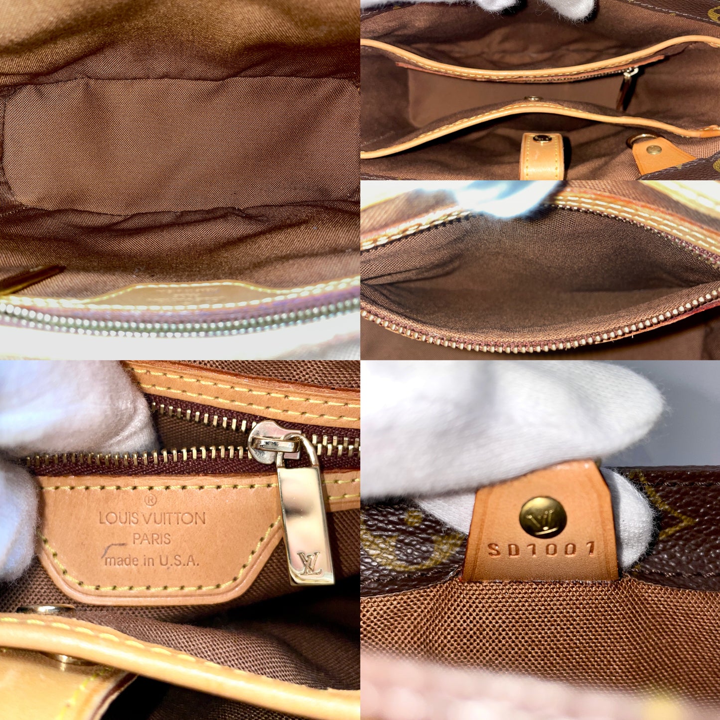 LOUIS VUITTON Monogram Vanvan PM/ M51172