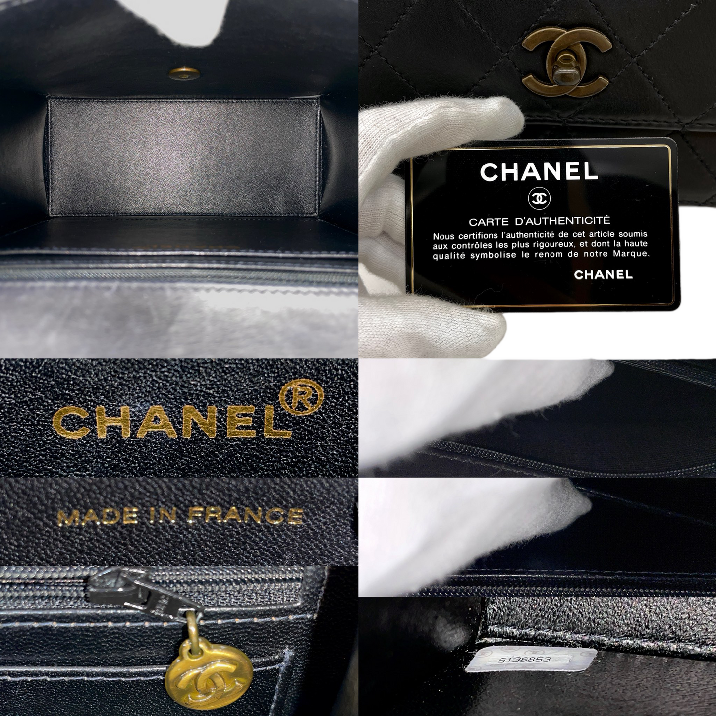 CHANEL Matelassé Kelly-Style Turn Lock Handbag
