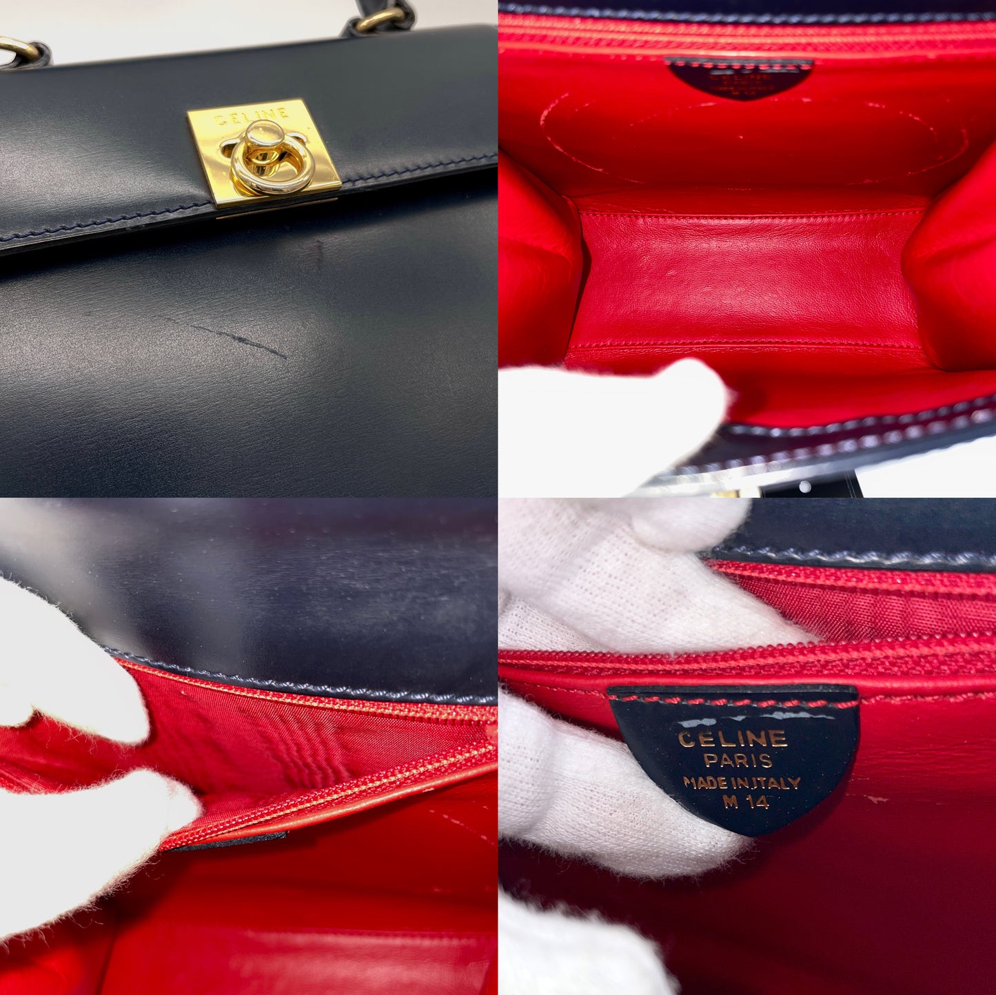 CELINE Mini Kelly-Style Handbag