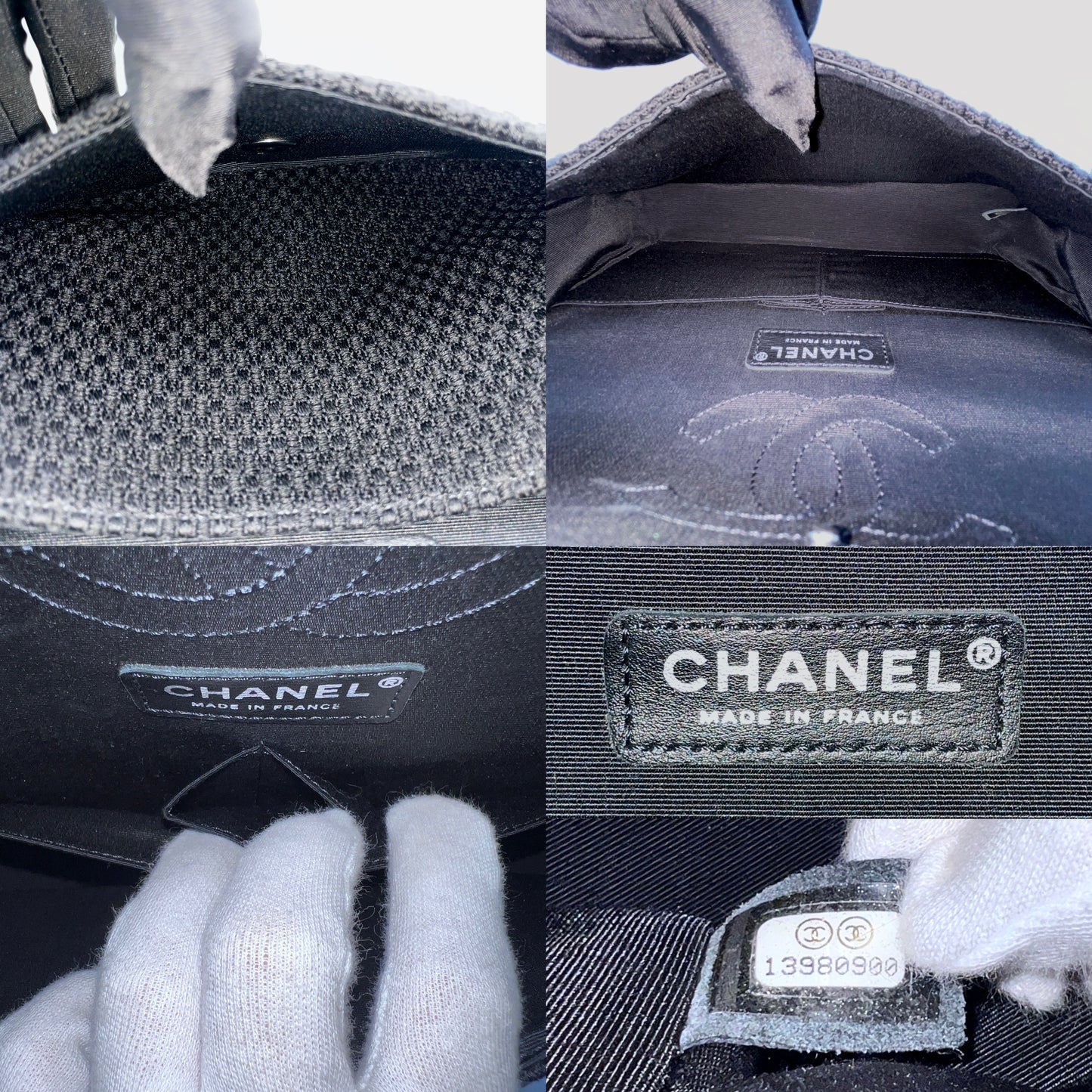 RARE☆☆☆☆☆☆CHANEL 09/10 Shanghai Autumn Collection Rhinestone Coco Mark Classic Flap Double Chain Shoulder Bag No. 13