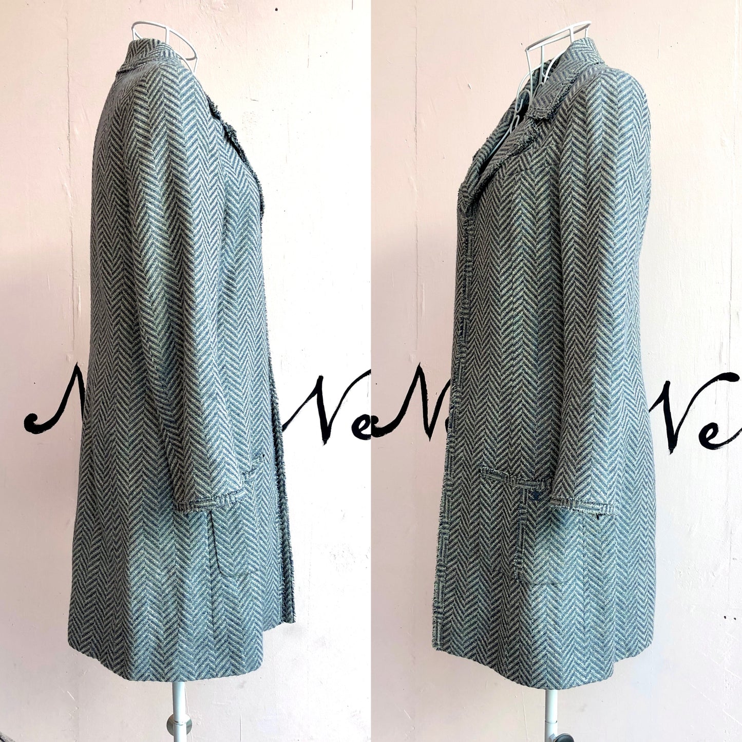 CHANEL Tweed Jacket/Gray