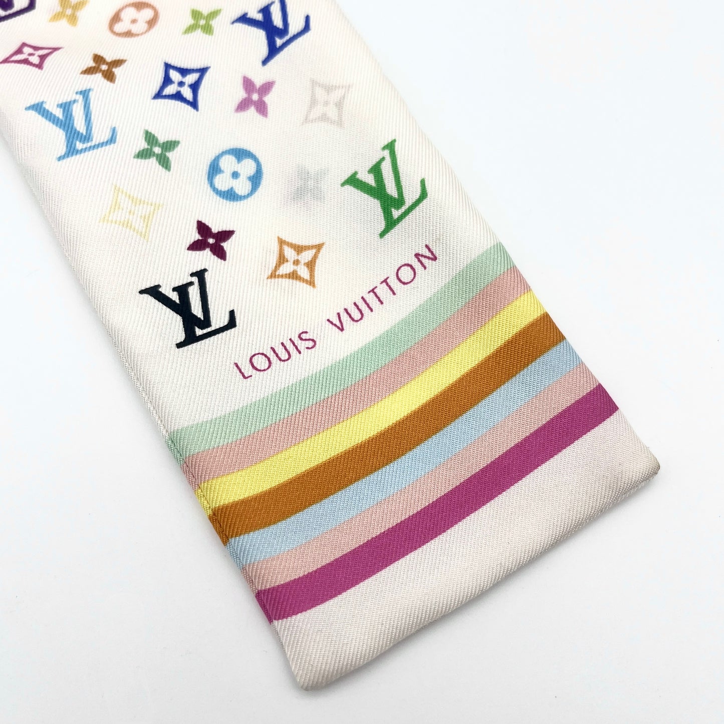 Pre-Owned Louis Vuitton twilly scarf muffler LOUIS VUITTON
