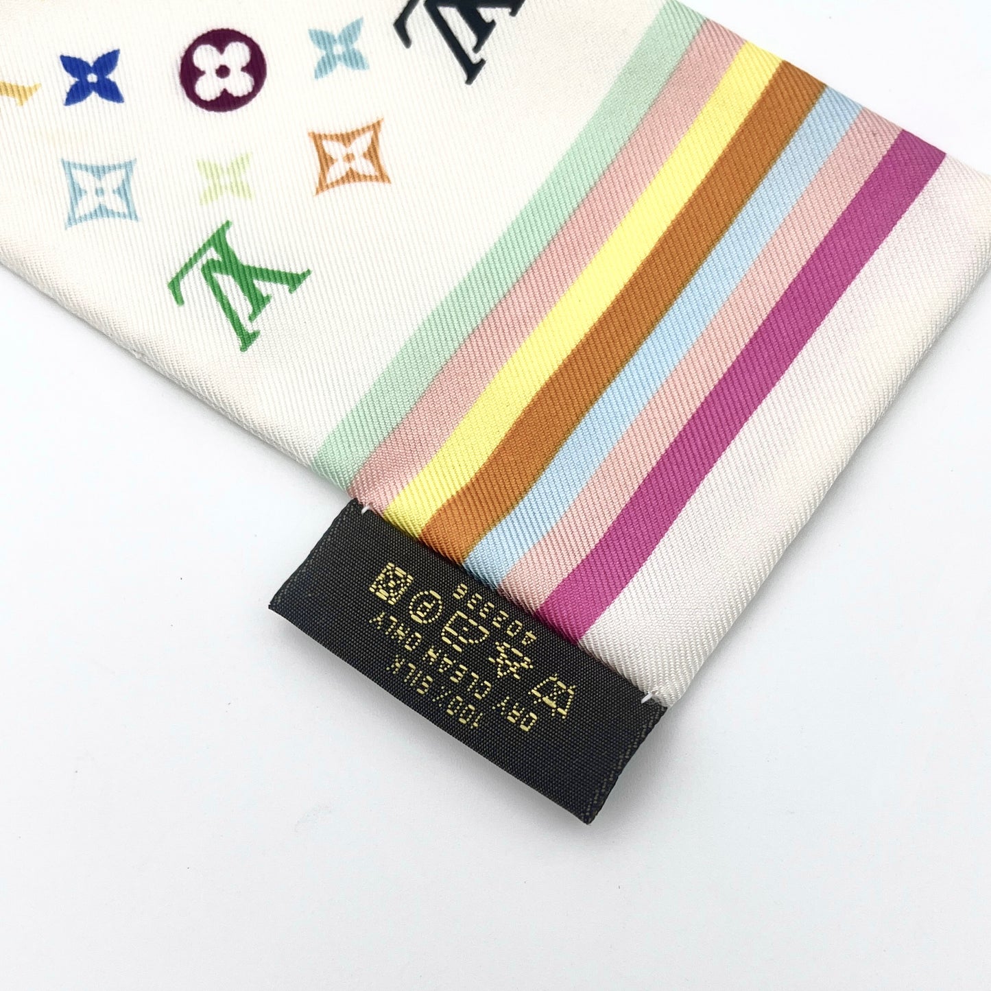 Louis Vuitton Multicolor Monogram Silk Scarf