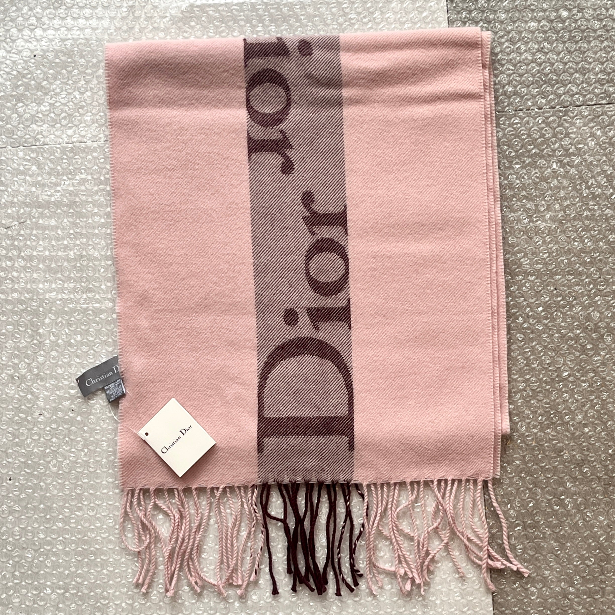 Auth Christian Dior Unused Dior logo mafia pink – Afar Vintage