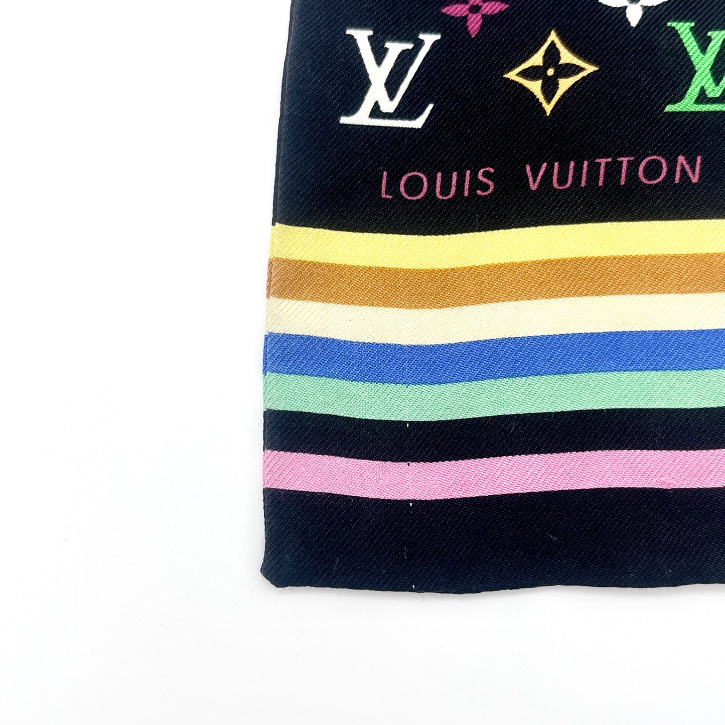 LOUIS VUITTON ﾓﾉｸﾞﾗﾑ ﾏﾙﾁｶﾗｰ ｽｶｰﾌ