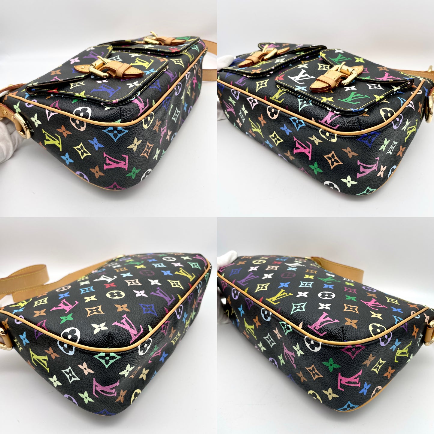 AUTH Pre-owned LOUIS VUITTON ﾏﾙﾁｶﾗｰ ﾛｯｼﾞGM ﾉﾜｰﾙ