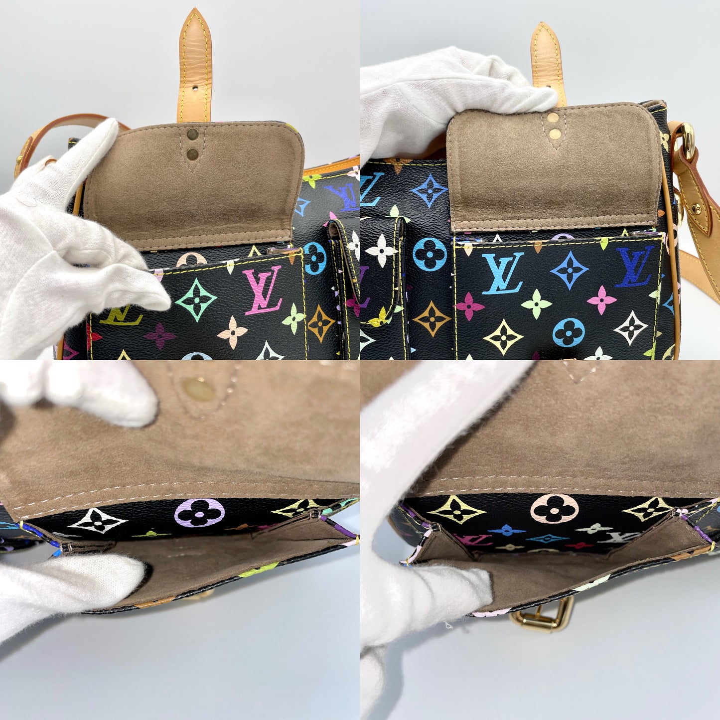 AUTH Pre-owned LOUIS VUITTON ﾏﾙﾁｶﾗｰ ﾛｯｼﾞGM ﾉﾜｰﾙ