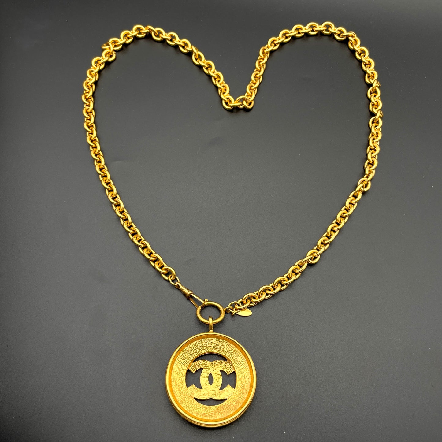 CHANEL Coco Mark Jumbo Necklace