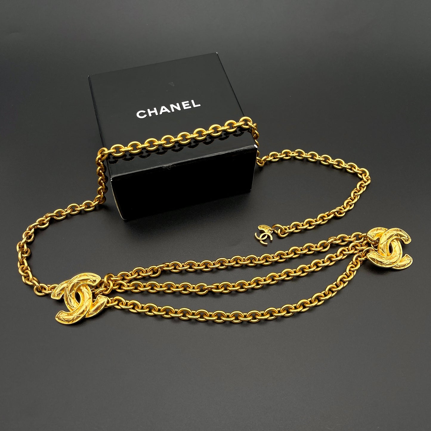 RARE☆☆☆☆CHANEL ﾏﾄﾗｯｾ ｺｺﾏｰｸ ﾁｪｰﾝﾍﾞﾙﾄ GP