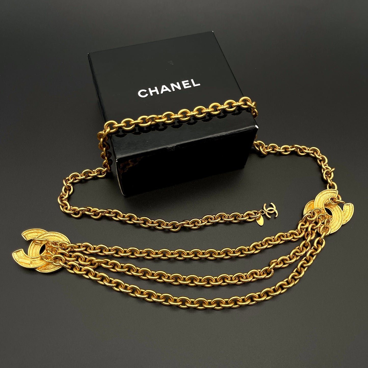 RARE☆☆☆☆CHANEL ﾏﾄﾗｯｾ ｺｺﾏｰｸ ﾁｪｰﾝﾍﾞﾙﾄ GP