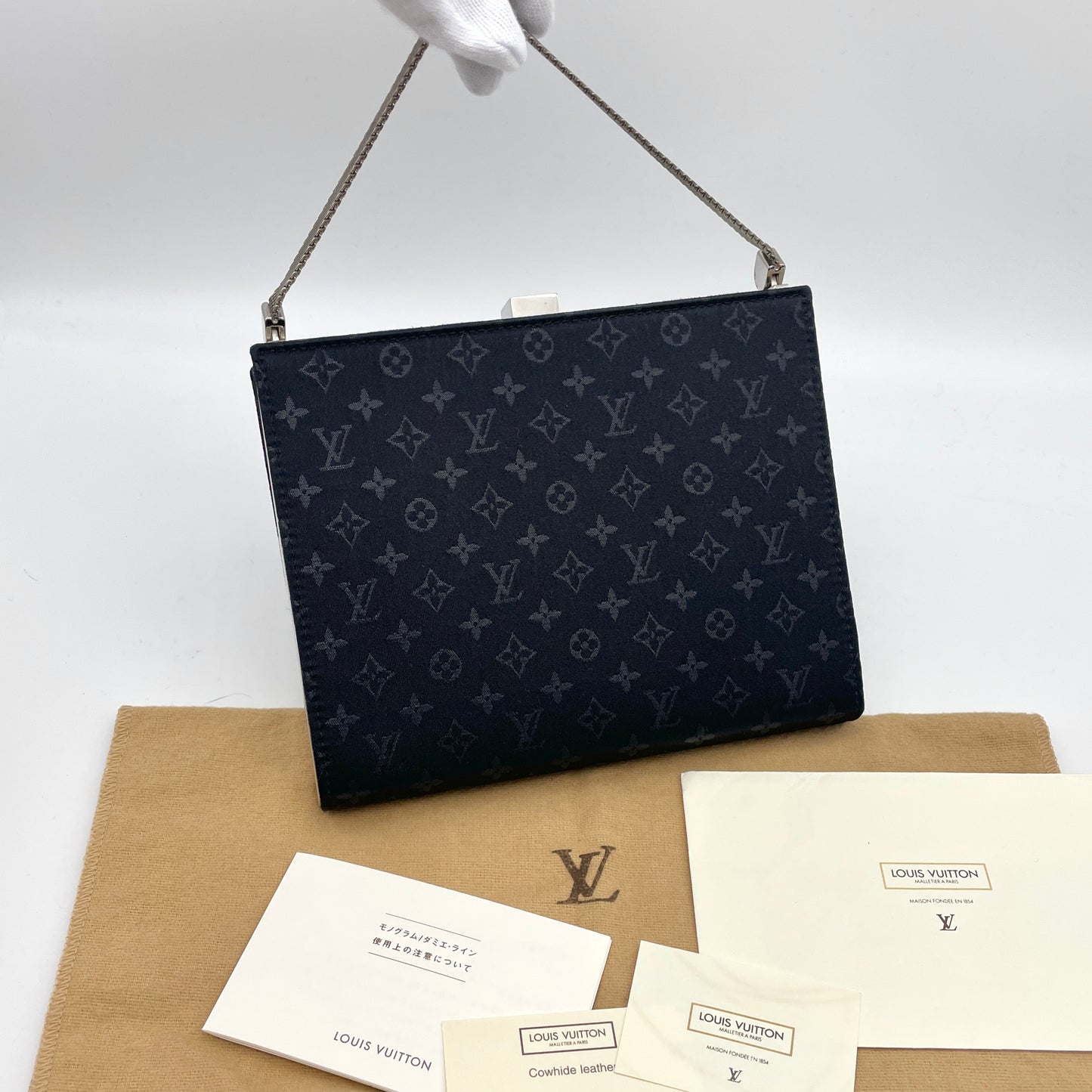 稀有☆☆☆LOUIS VUITTON Monogram Mini Ran Anjou MM M92101