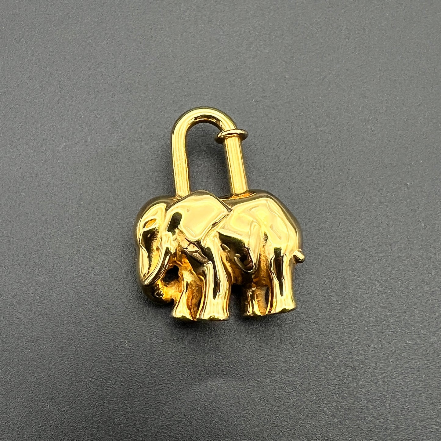 Afar Vintage Pre-owned HERMES Cadena Charm Elephant GP