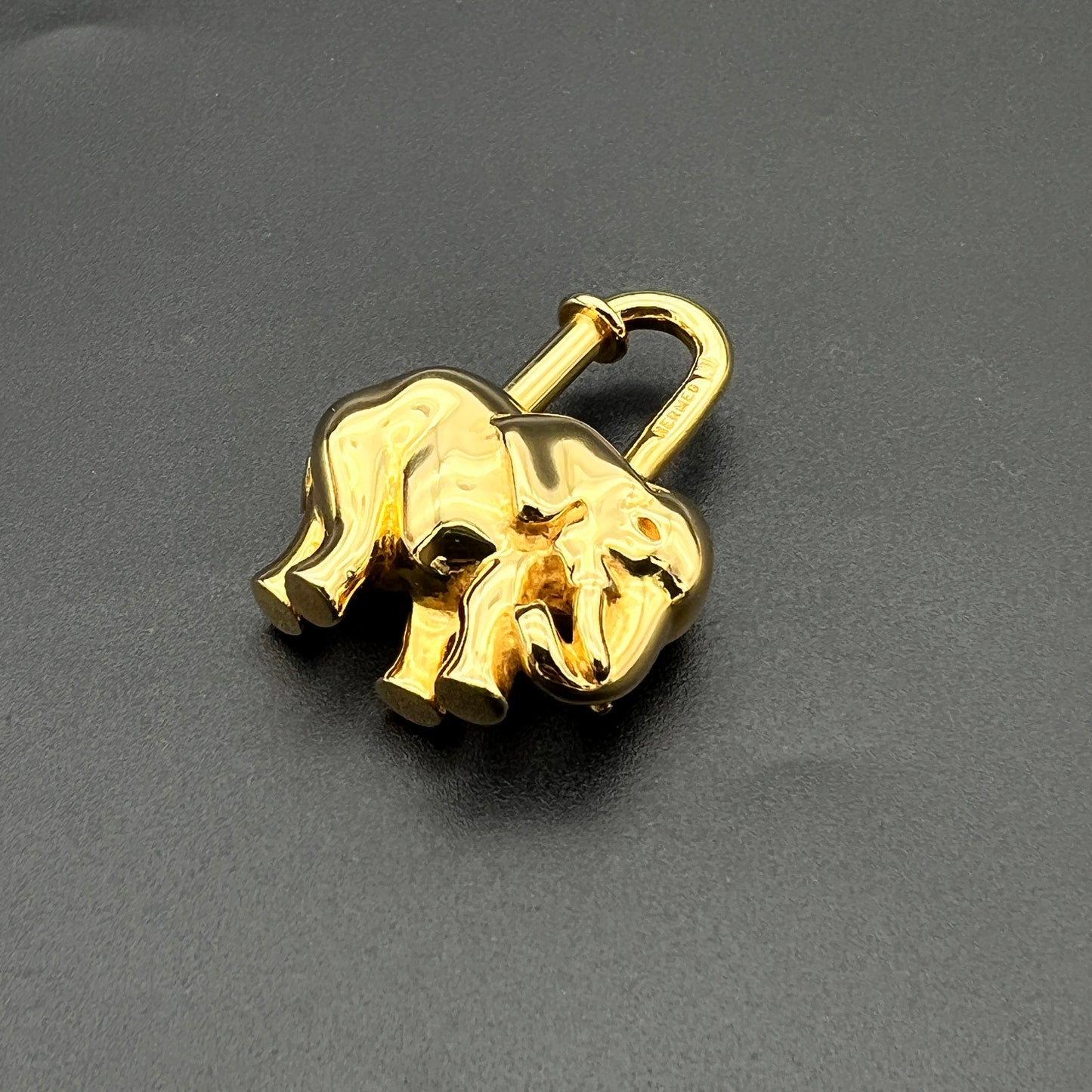 Afar Vintage Pre-owned HERMES Cadena Charm Elephant GP