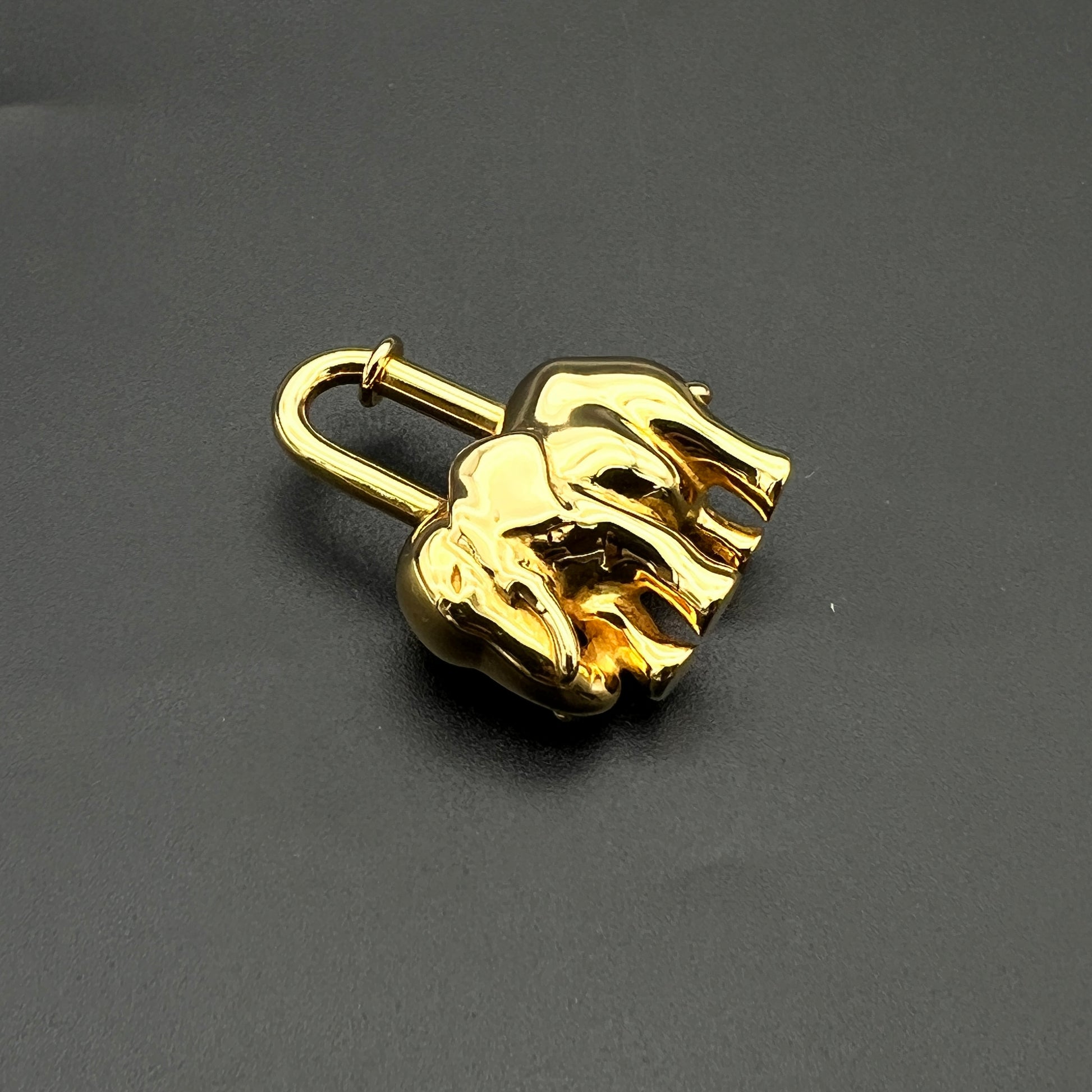 Hermès Vintage Gold Plated Elephant Cadena Lock Charm, 1997 Available For  Immediate Sale At Sotheby's