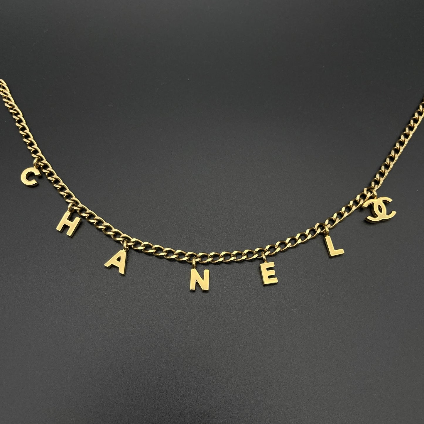 Afar Vintage Pre-owned CHANEL CHANELﾍﾟﾝﾀﾞﾝﾄﾈｯｸﾚｽ