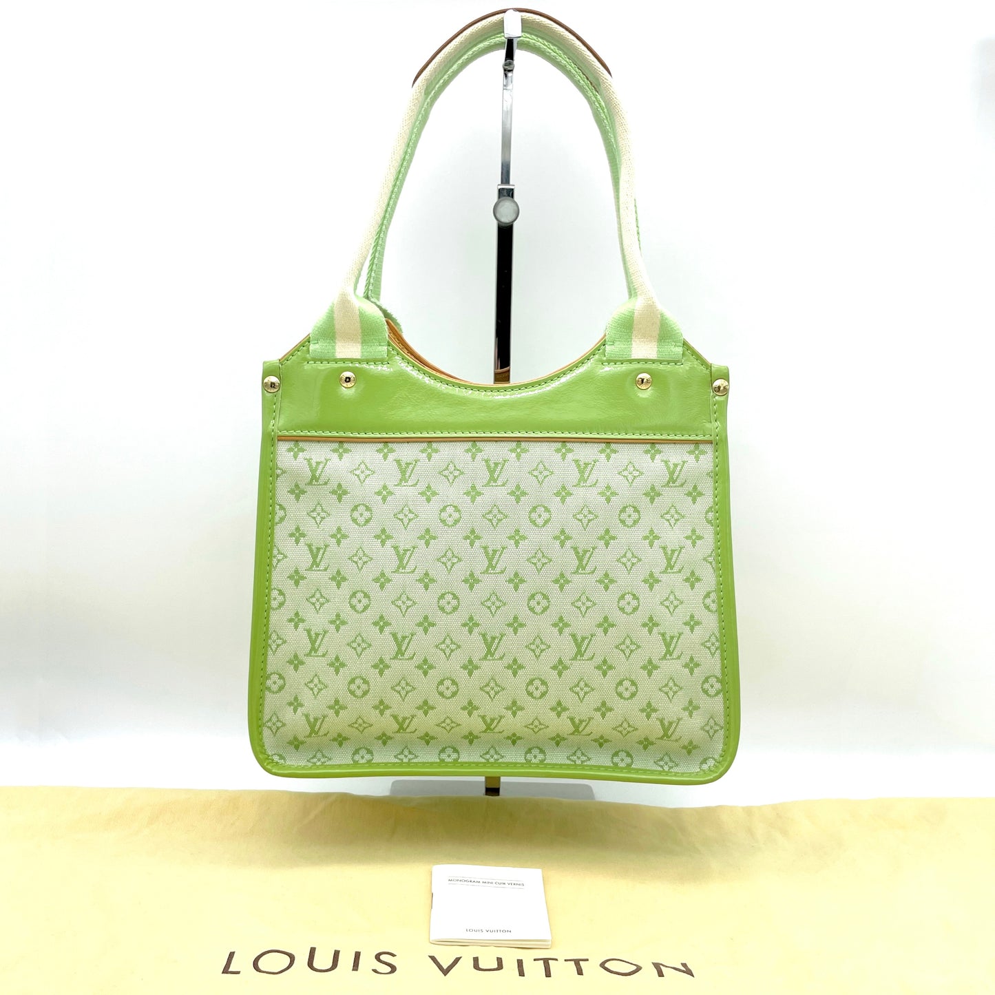 RARE☆☆☆☆☆AUTH Pre-owned LOUIS VUITTON 0203 FS ﾓﾉｸﾞﾗﾑﾐﾆﾗﾝ ｻｯｸ・ｷｬﾄﾘｰﾝM92931