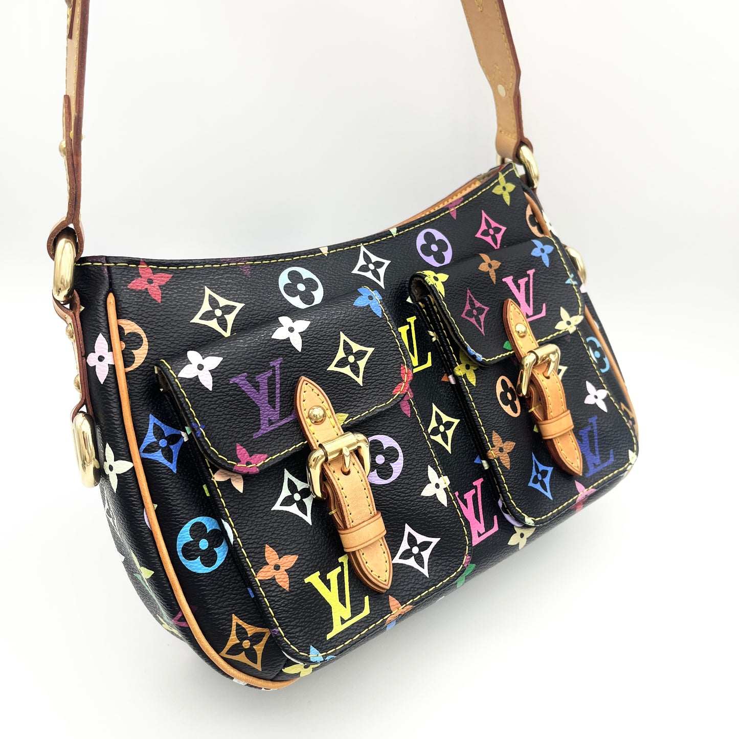 RARE☆☆☆LOUIS VUITTON ﾓﾉｸﾞﾗﾑ ﾏﾙﾁｶﾗｰ ﾌﾞﾗｯｸ ﾛｯｼﾞPM M40054