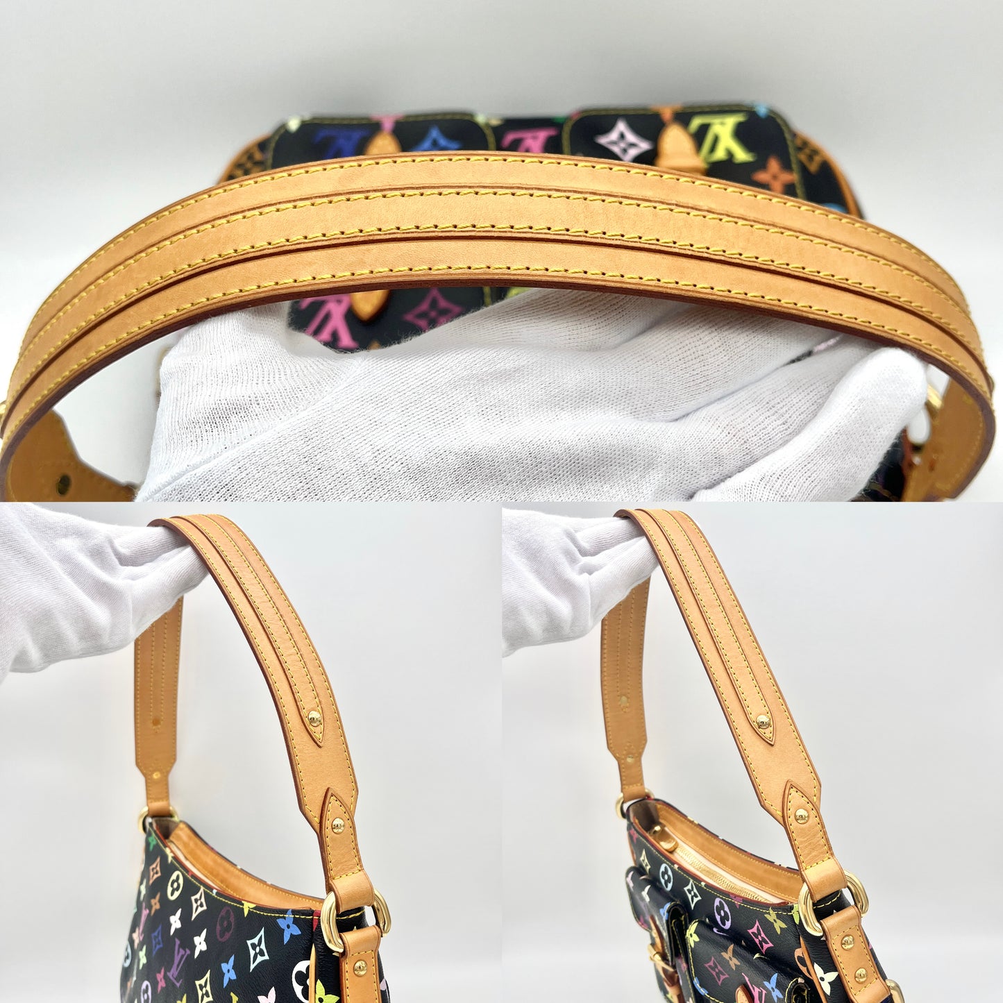 RARE☆☆☆LOUIS VUITTON Monogram Multicolor Black Lodge PM M40054