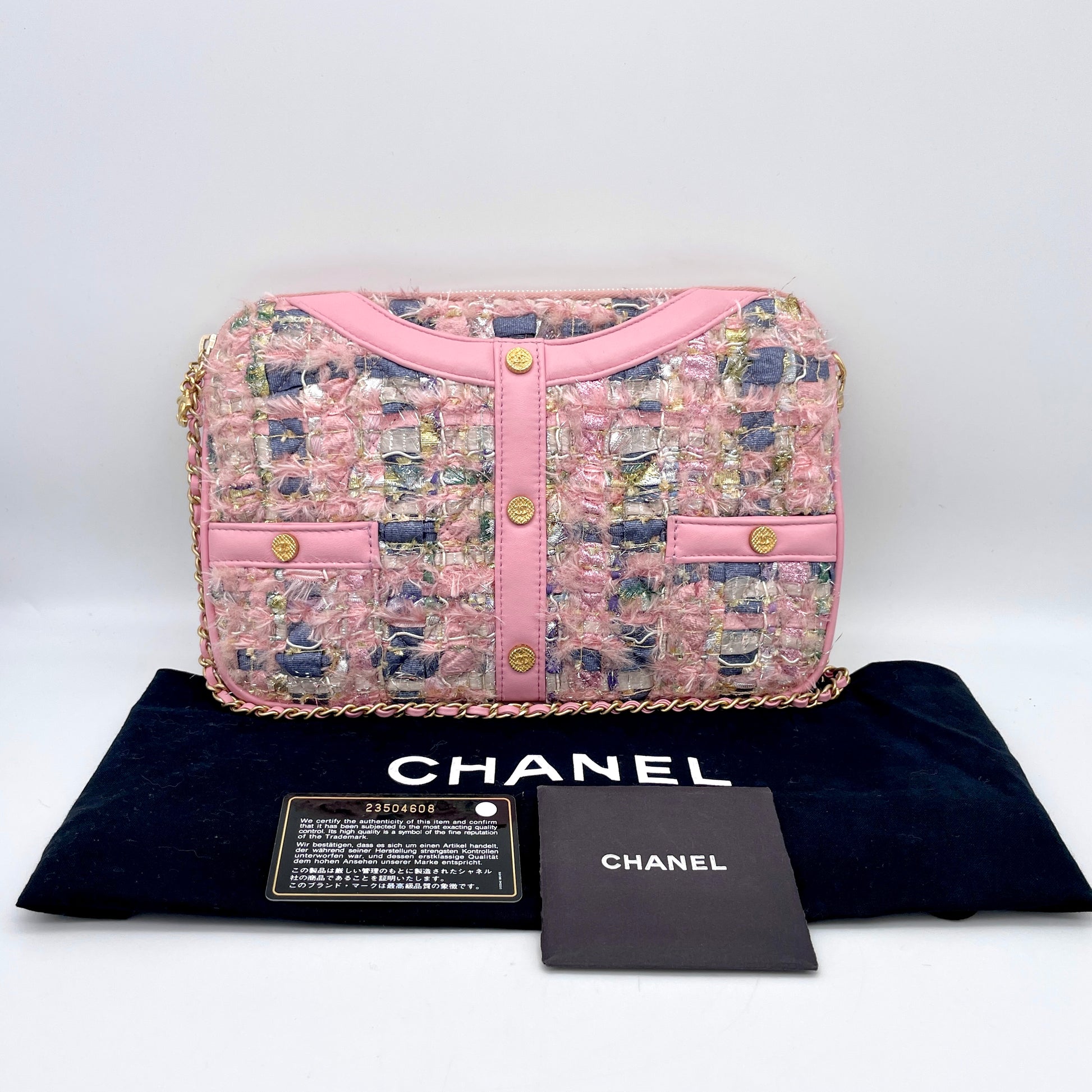 Afar Vintage Pre-owned CHANEL Girl Chanel jacket motif chain shoulder