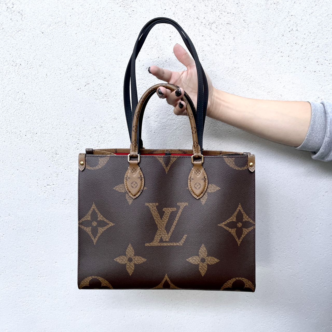 LOUIS VUITTON Monogram Giant Onzago MM M45321 Brown