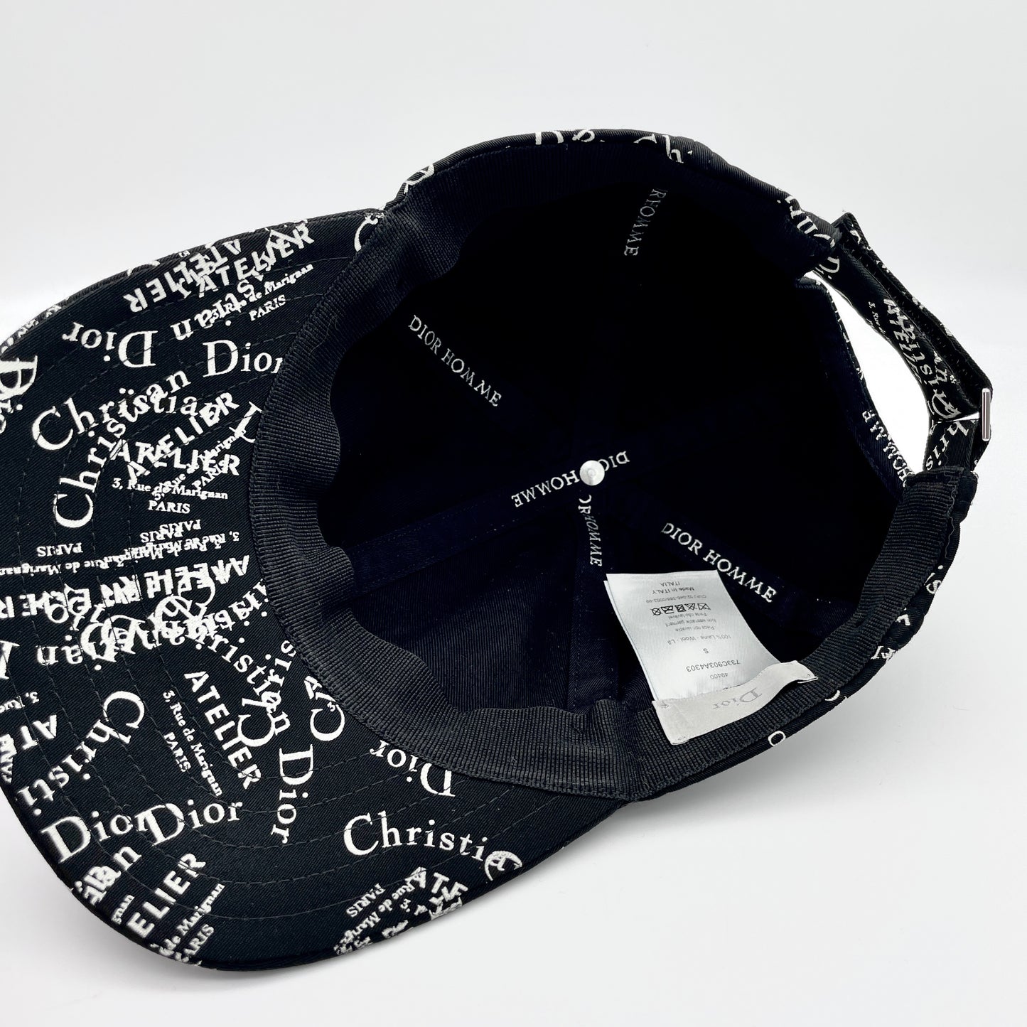 Dior Dior Homme Atelier Baseball Cap