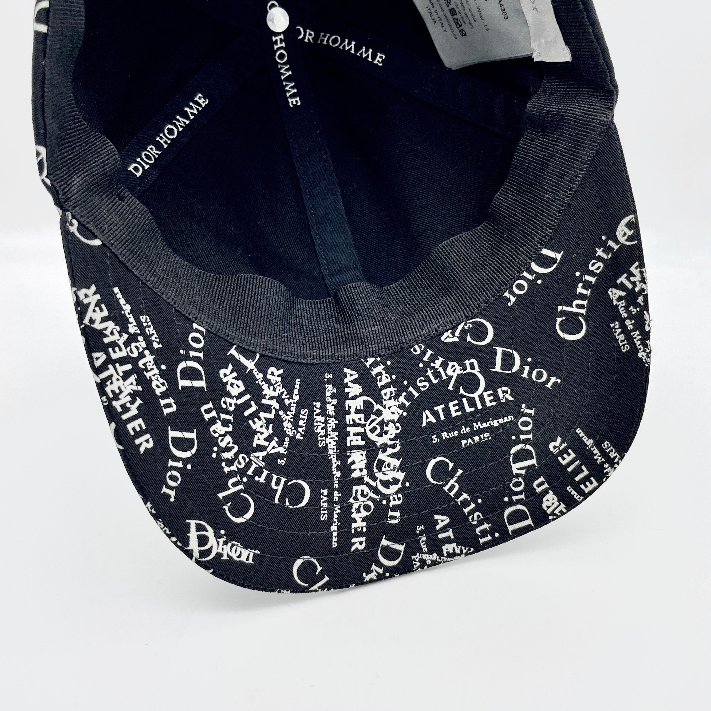 Christian dior atelier cap sale