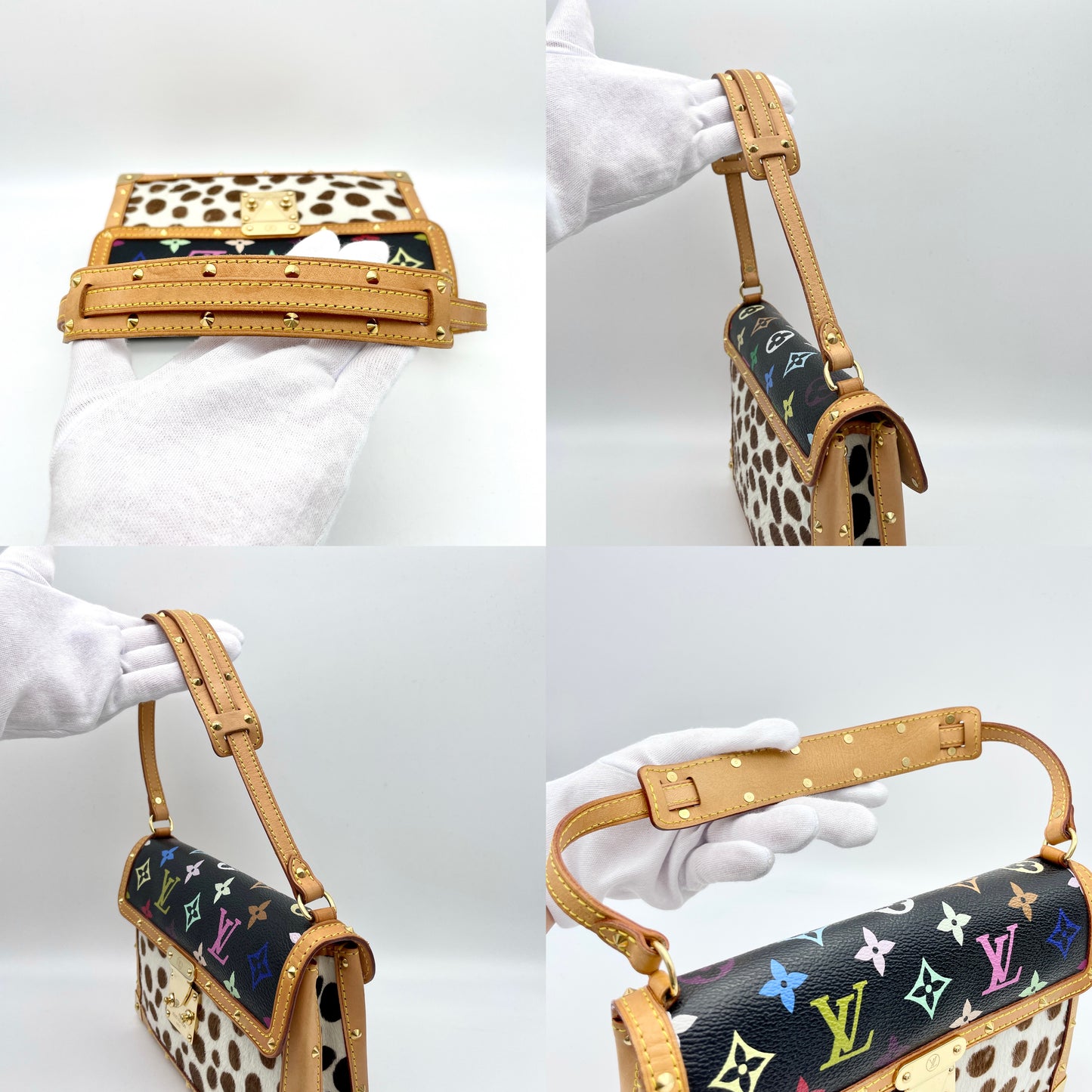 RARE☆☆☆☆☆LOUIS VUITTON ﾓﾉｸﾞﾗﾑ ﾏﾙﾁｶﾗｰ ﾎﾟｼｪｯﾄﾀﾞﾙﾒｼｱﾝ