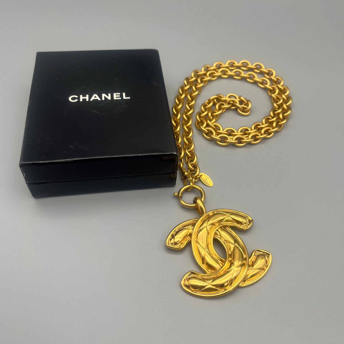 CHANEL 床垫 Coco Mark 项链 GM