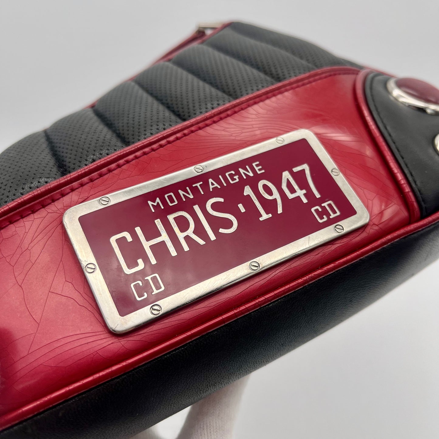 AUTH Pre-owned Christian Dior ｻﾄﾞﾙﾊﾞｯｸﾞ ﾄﾚｰﾗｰ