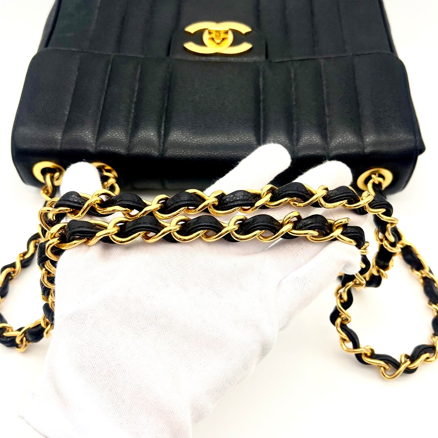 CHANEL Matomo Azel Dekacoco Mark Chain Shoulder Bag