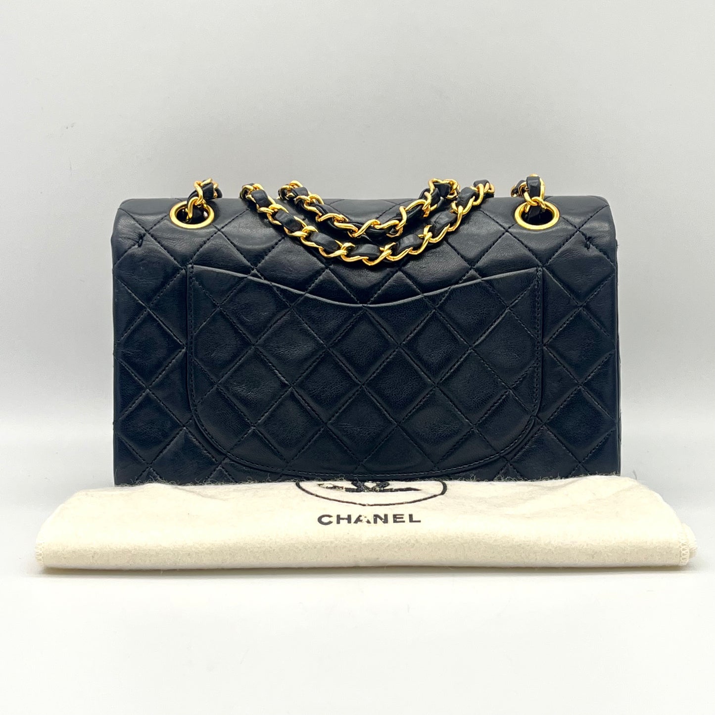 AUTH Pre-owned CHANEL Mattress Classic Flap 23