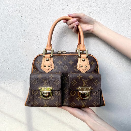 AUTH 二手 LOUIS VUITTON Monogram 曼哈顿 PM M40026