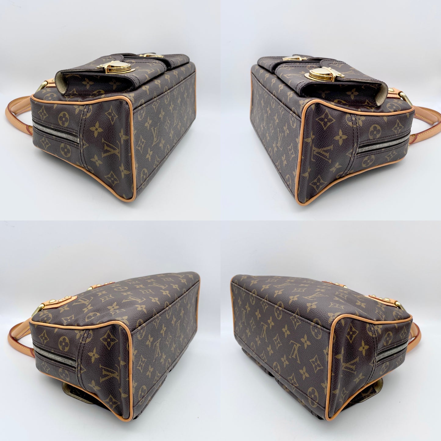 AUTH Pre-owned LOUIS VUITTON Monogram Manhattan PM M40026