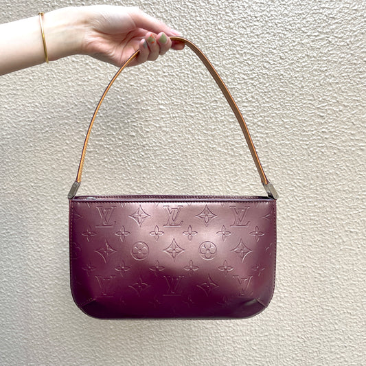 AUTH Pre-owned LOUIS VUITTON Monogram Macassar Furer Violet