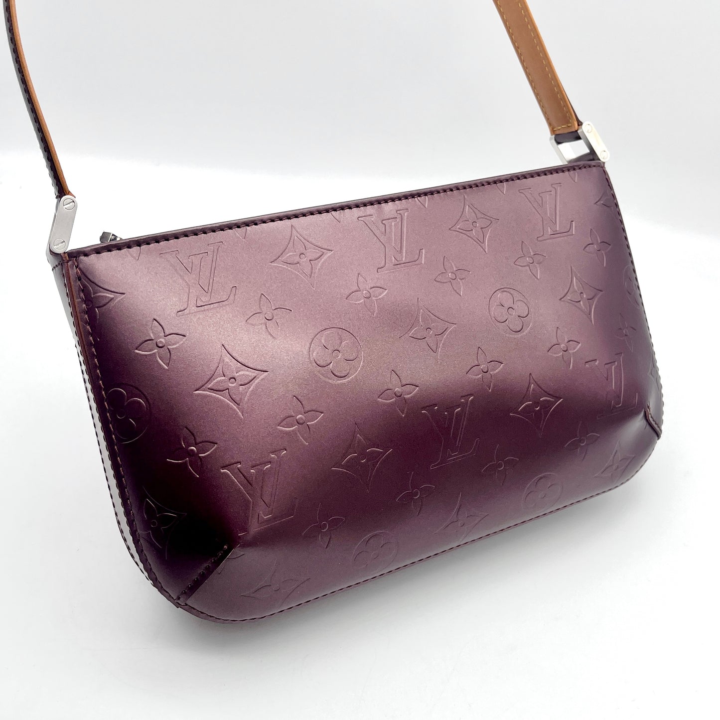 AUTH Pre-owned LOUIS VUITTON Monogram Macassar Furer Violet