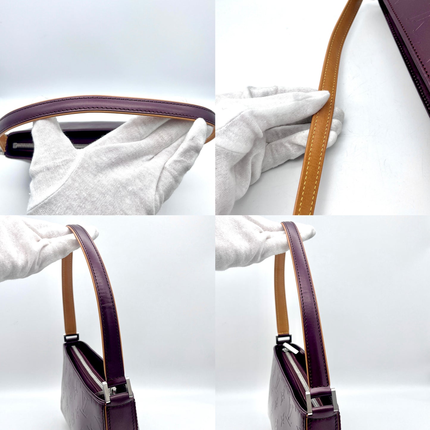 AUTH Pre-owned LOUIS VUITTON Monogram Macassar Furer Violet