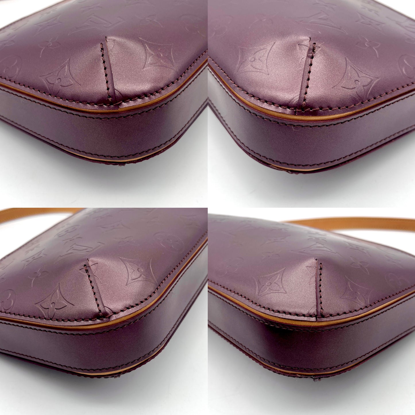 AUTH 二手路易威登 Monogram Macassar Furer Violet