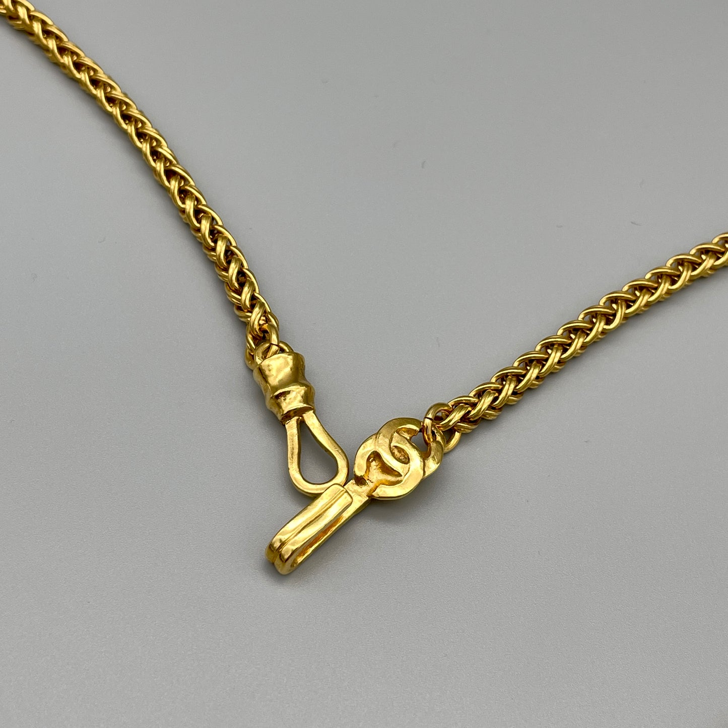 RARE☆☆☆CHANEL Coco Mark Vintage Necklace