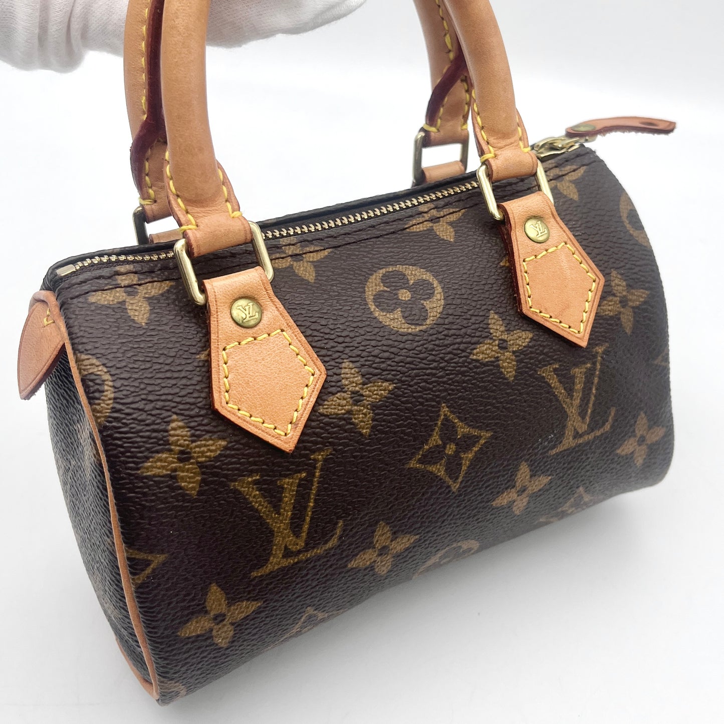 AUTH Pre-owned Louis Vuitton ﾓﾉｸﾞﾗﾑ ﾐﾆｽﾋﾟｰﾃｨ