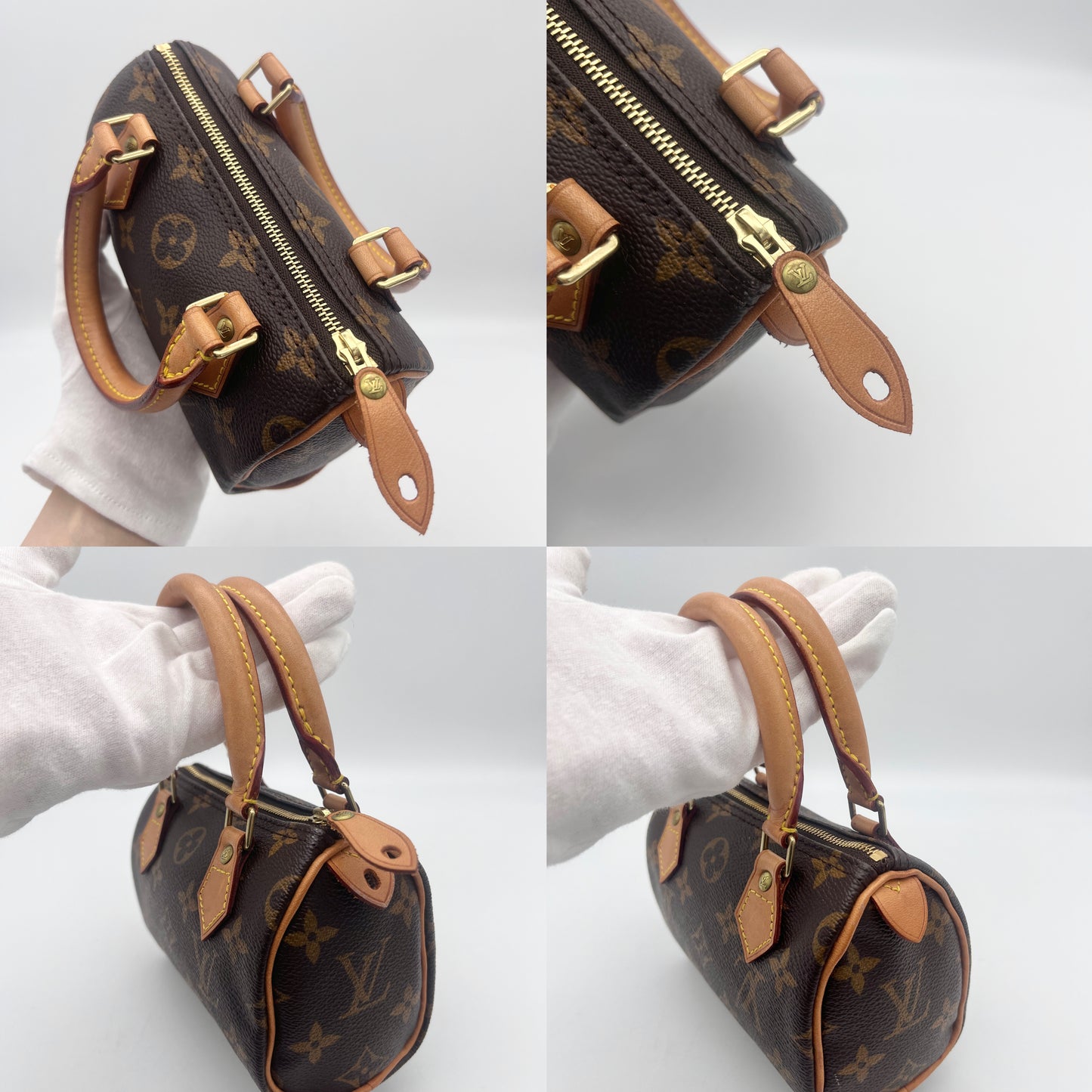 AUTH Pre-owned Louis Vuitton ﾓﾉｸﾞﾗﾑ ﾐﾆｽﾋﾟｰﾃｨ