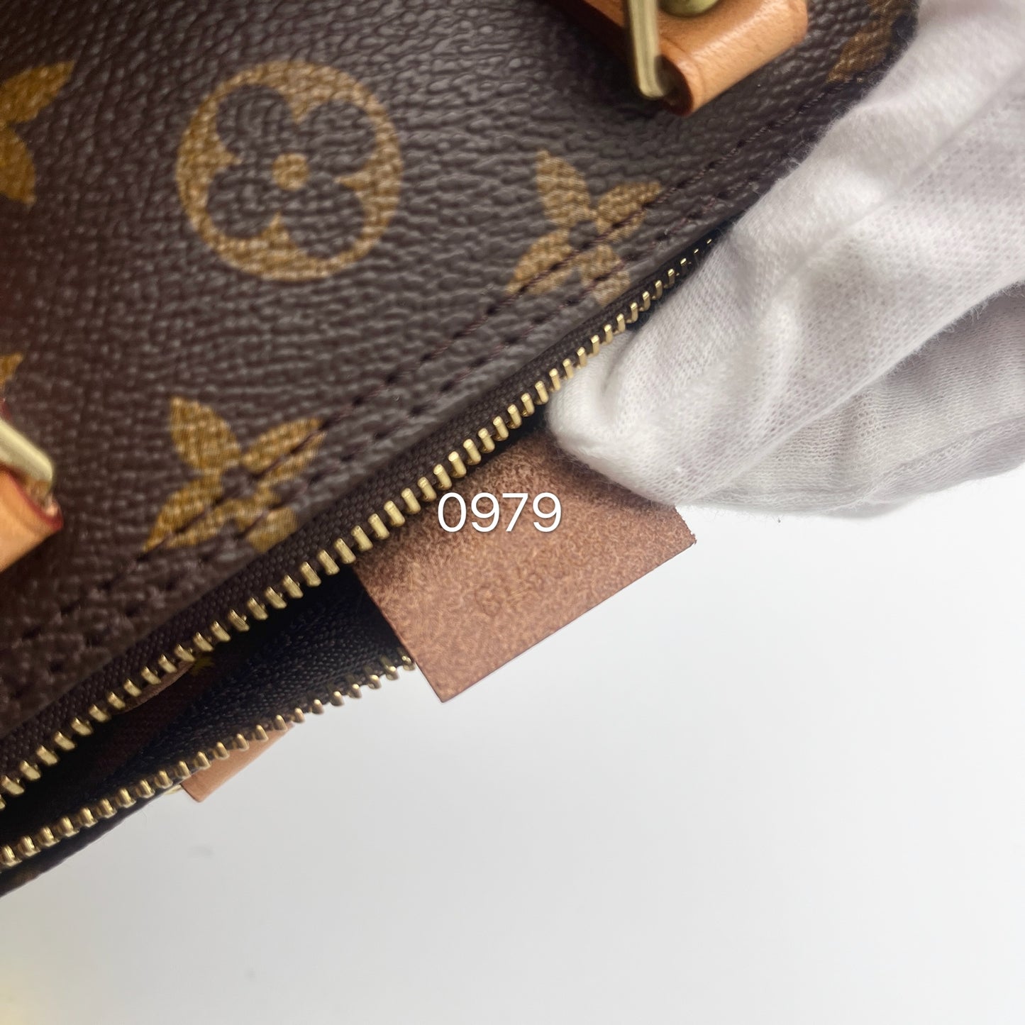 AUTH Pre-owned Louis Vuitton Monogram Mini Spiety