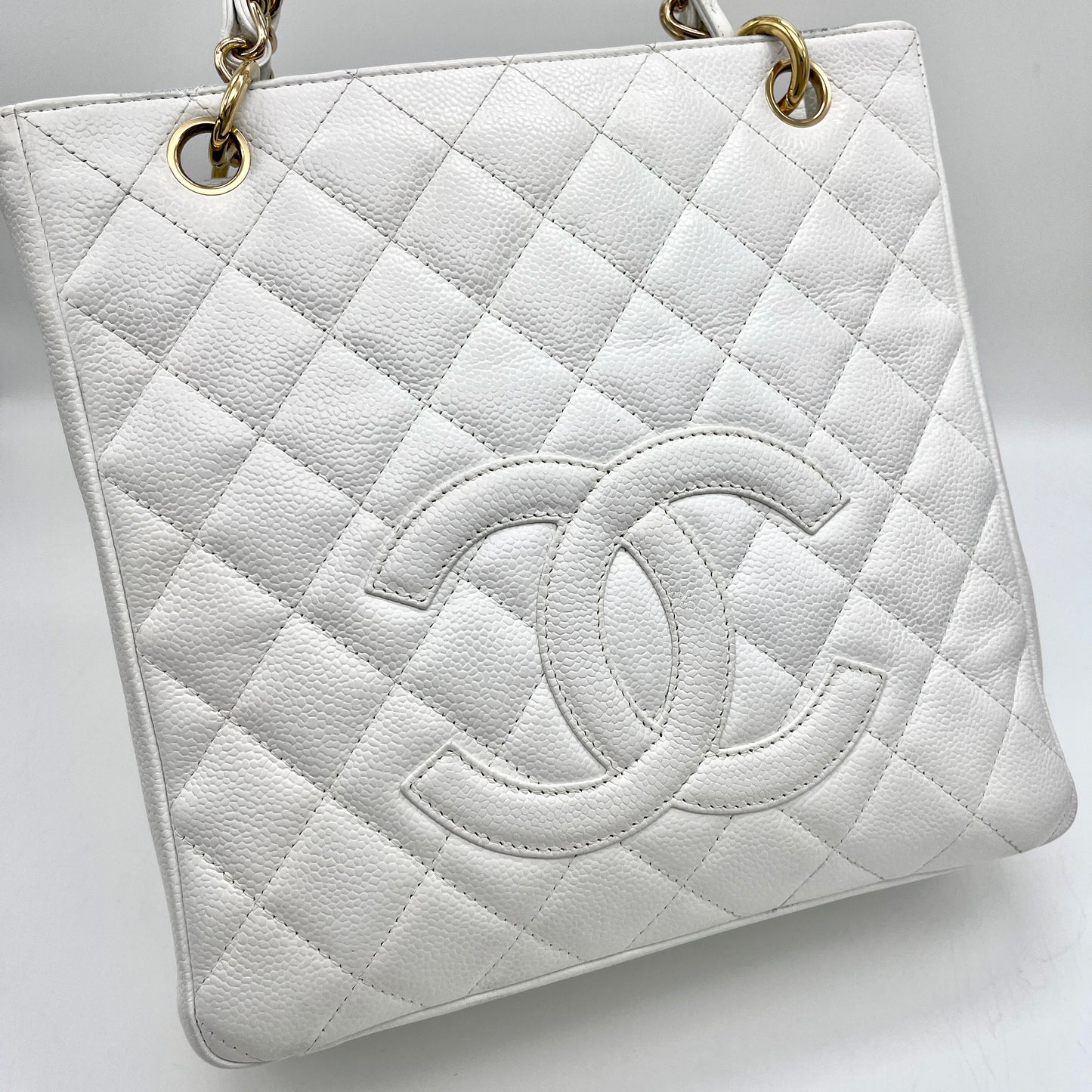 AUTH Pre-owned CHANEL Matrasse PST Kokomark turn lock shoulder bag