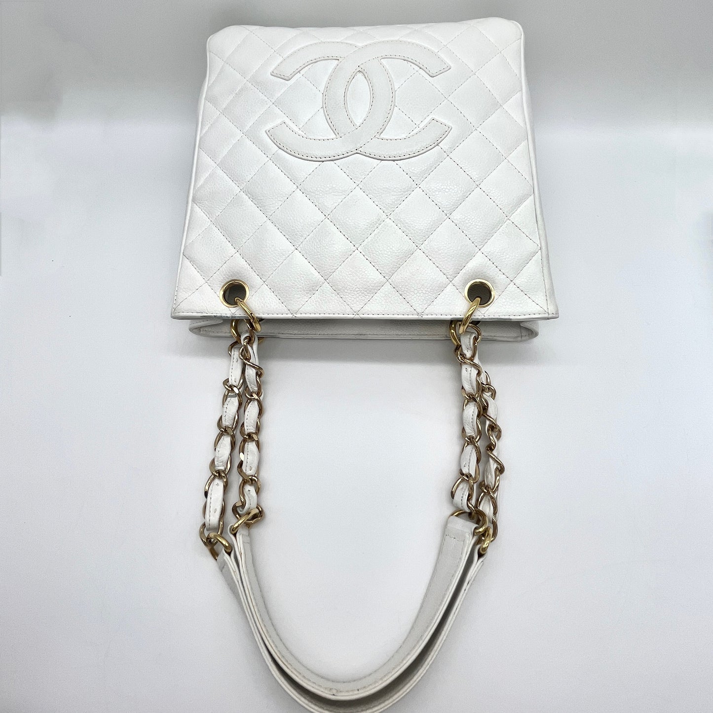 AUTH Pre-owned CHANEL Matrasse PST Kokomark turn lock shoulder bag