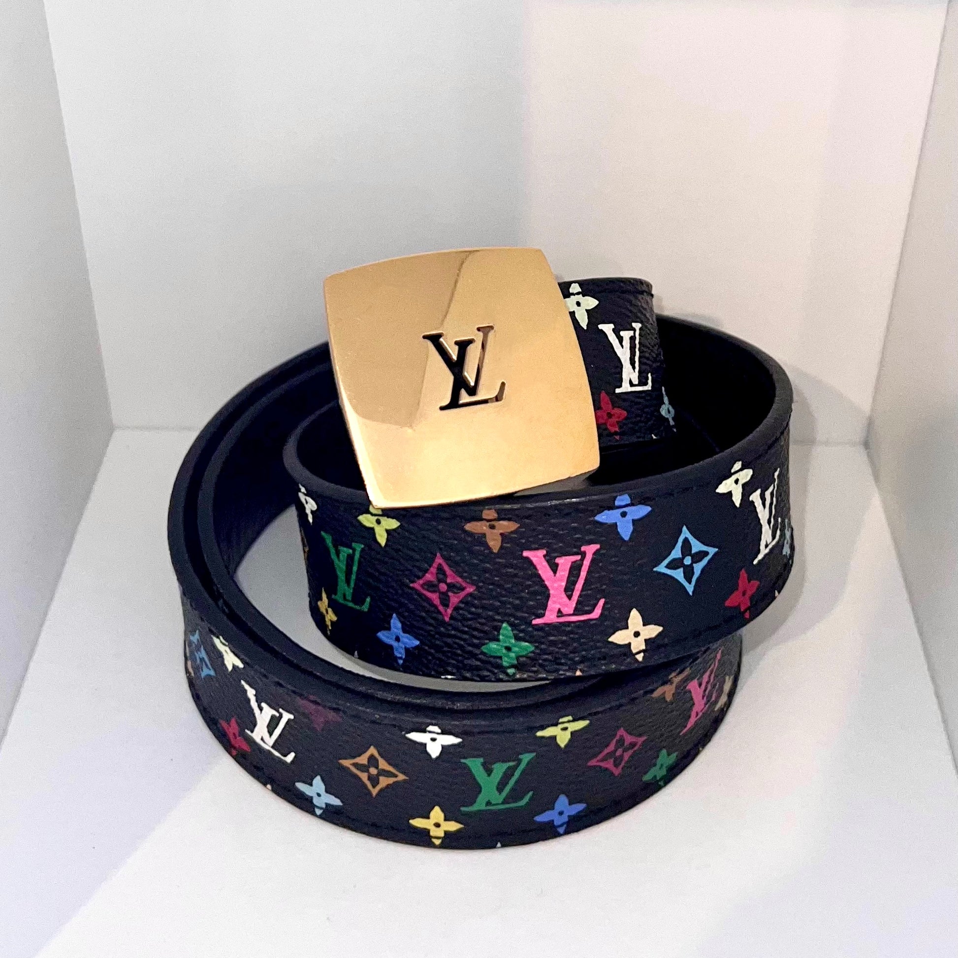 Buy Louis Vuitton Belt in Multicolored